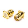 SMA Connector Panel SMT pour PCB Mount Female 180 Degree Gold Plating