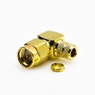 SMA Connector RG58 Male 90 Degree Crimp for Cable