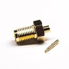 20pcs SMA Connector RP Female Straight Male Pin Solder Type Gold Plating