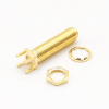 SMA Connector Types 180 Degree Female Through Hole for PCB Mount