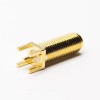 20pcs SMA Connector Types 180 Degree Female Through Hole for PCB Mount