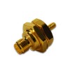 SMA Connector Waterproof female Bulkhead Connector For RG59 Cable