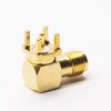 SMA Femelle 90 Degree RF Connector Gold Plating Through Hole SMA Femme 90 Degree RF Connector Gold Plating Through Hole