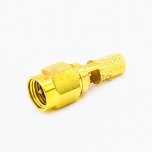 SMA Male for RG58 Connector Straight Crimp Type