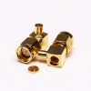 20pcs SMA Male Right Angle Connector Solder Type for Coaxial Cable