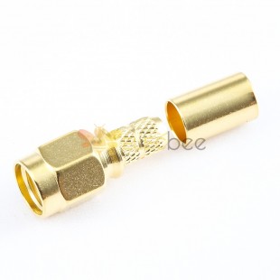 SMA Male Straight Connector Crimp for RG58/RG142/SYV50-3