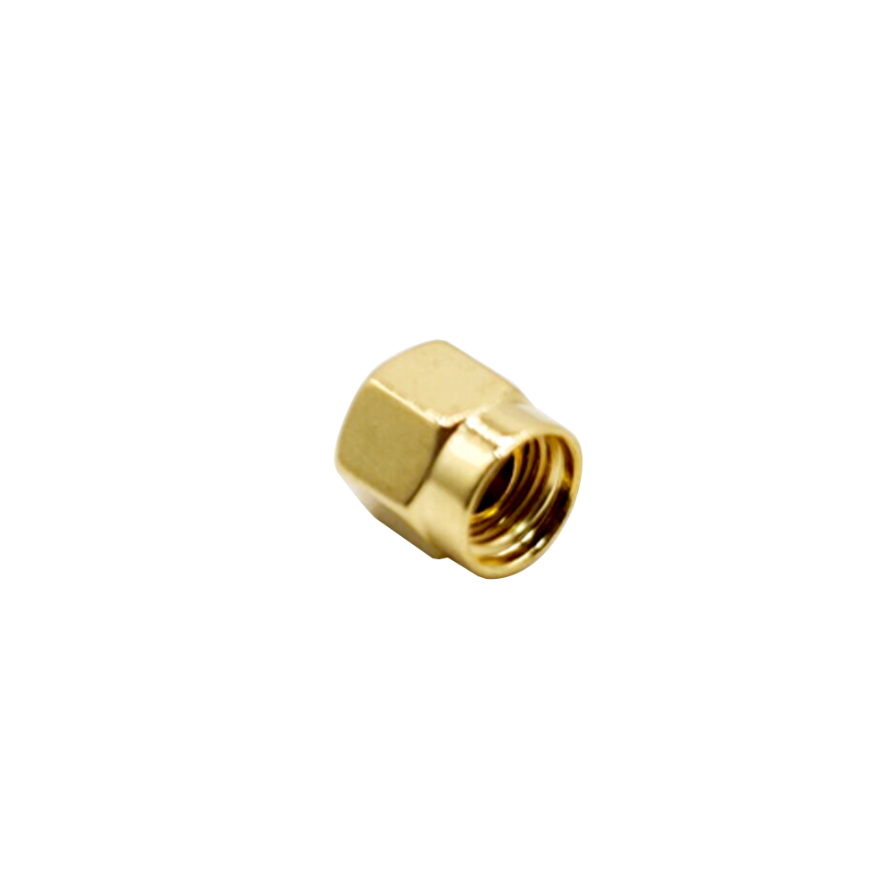 SMA Plug Пыль Cap с золотым покрытием Hex8.0