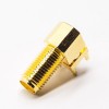 20pcs SMA Right Angle Female Connector Through Hole for PCB Munt