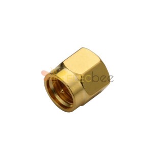 Conector macho de cortocircuitos SMA de 20 piezas con chapado en oro