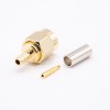 SMA Straight Cable Plug Crimp Type pour câble Gold Plating