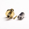SMA Straight Female Connector Crimp Type Waterproof Gold Type