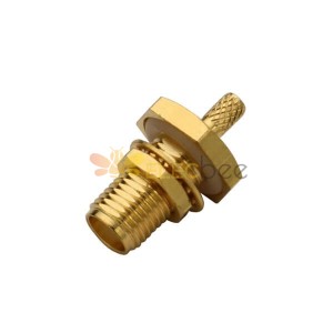 SMA Straight Waterproof Bulkhead Female for Cable RG440, 223