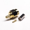 RP Macho SMA Conector Straight Feminino Pin Crimp Tipo Gold Plating para RG316