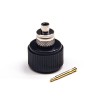 20pcs Solder Type Male Connector SMA Straight Solder Type with Black Plastic Shell