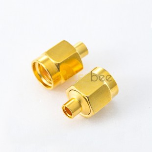 Lehim Tipi SMA Kablo Konektörü Erkek 180 Derece Yarı yumuşak/yarı sert-2