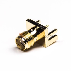 Straight SMA Connector Jack Margin Surface Mounting for PCB 50 Ohm