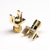 Straight SMA Connector Jack Margin Surface Mounting for PCB 50 Ohm