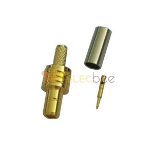 20pcs SMB Connector Jack Straight Crimp Type for Cable RG316
