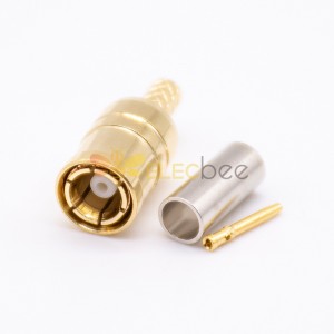 SMB Connector Male Straight Crimp Type for Cable