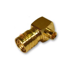 SMB Connector Plug Solder Type pour semi-rigid cable