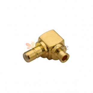 SMB Connector Right Angle Jack Coax Solder Type pour UT085