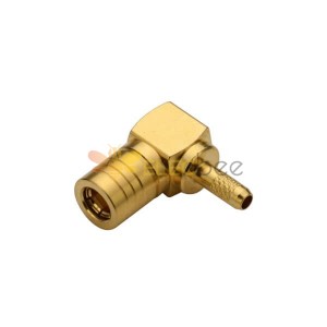 SMB Connector Right Angle Plug for Cable RG178