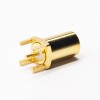 20pcs SMB Connector Straight Through Hole Male for PCB Mount