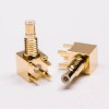 20pcs smb female right angle connector Gold Plated for PCB Mount
