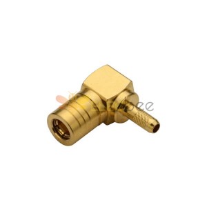 SMB Male Connector Angled Crimp Type for Cable RG316,174