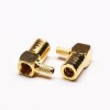 20pcs SMB Right Angle Connector Male Crimp Type for Cable