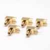 20pcs SMB Right Angle Connector Male Through Hole PCB Mount