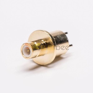 Smb Straight Connector Gold Plated Female Connector for PCB mount