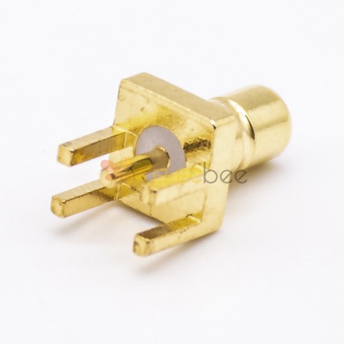 SMB Straight Gold Plated Female End Launch für Mount