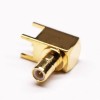 20pcs SMB Straight Jack Right Angled Gold Plating Through Hole for PCB Mount