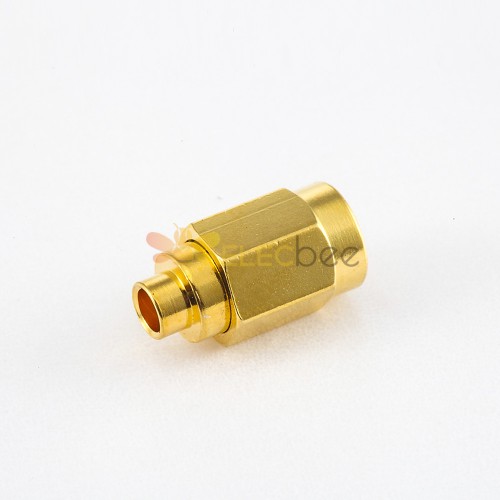公头 SSMA 连接器 直焊型电缆 半软/半刚性-2