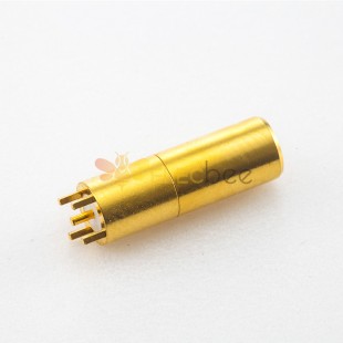 RF Connector SSMB Connector Female Straight Solder PCB Mount Through Hole