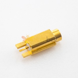 SSMB Connector Female Straight PCB Mount Solder Type Offset Type
