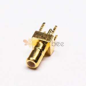 SSMB Straight Connector Female RF Coaxial Connector Through Hole for PCB Mount