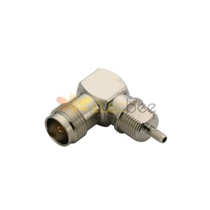 TNC connector 90 Degrre Jack Crimp Type for Cable RG316