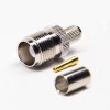 TNC Connector Cable 180 Degree Female Crimp Type for Coaxial Cable LMR240