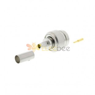 TNC Connector Crimp Straight 50 'Cable Mount Termination Male for RG223/U