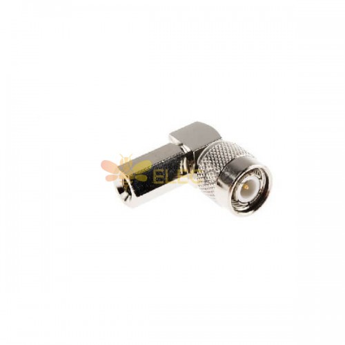 TNC Connector Twist On Male Right Angle 50Ω Cable Mount Termination for RG58