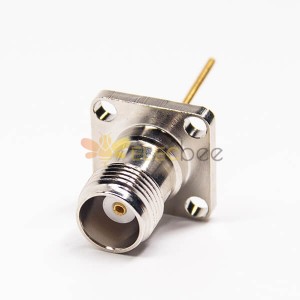 TNC Connector Buy Female 4Hole Square Flange Straight for Panel Mount