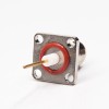 TNC Female Connector 4Hole Square Flange Straight for Panel Mount