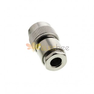 20pcs TNC Male 50 Ohm RF Coaxial Straight Plug Clamp Termination for Cable