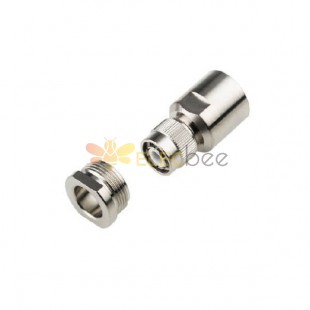 TNC Connector Clamp Straight Male standard 50Ω Cable Mount Termination or RG213
