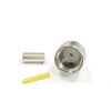 Mini UHF Plug Male Crimp Nickel Plated Coaxial Connector for Cable RG142 RG58