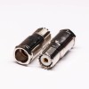 UHF Cable Female Connector 180° Coaxial with Clamp Type