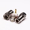 UHF Connector Coaxial Straight Clamp Type Male for Cable