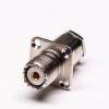 UHF Connector Jack Vertical and Clamp Type for Flange Mount
